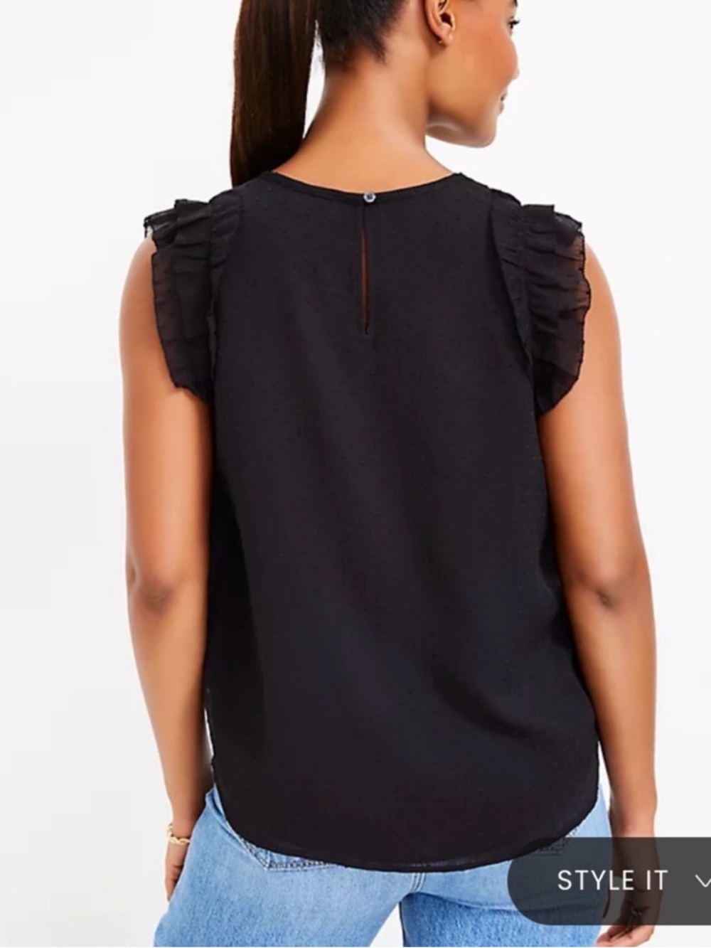LOFT • Clip Ruffle Sleeve - Picture 3 of 11